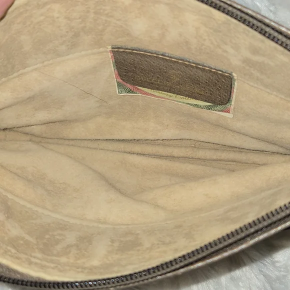 Gucci Beige and Brown Patterned Crossbody Bag - Picture 6 of 10